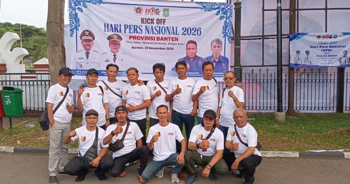 Protokol dan Komunikasi Pimpinan Kota Tangerang Hadiri Kick Off HPN Banten 2026