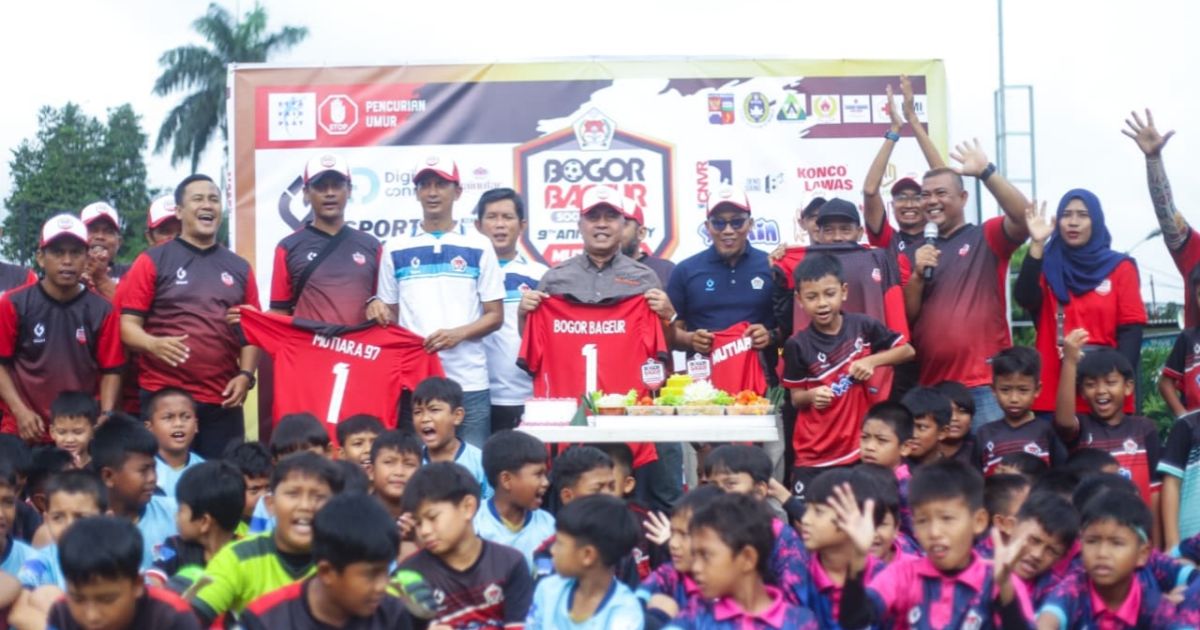 Bogor Bageur Soccer Festival 2026, Ajang Bangun Karakter Lewat Sepak Bola Sejak Dini
